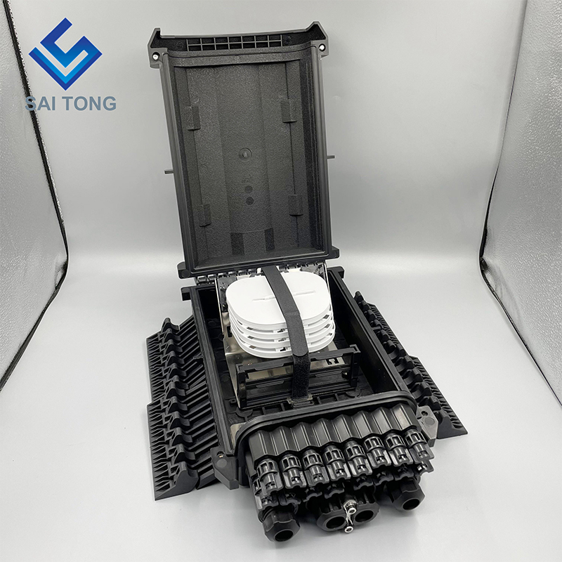 Saitong FTTH Outdoor Wasserdicht IP65 16 Kern Box Verteilung Glasfaser Terminal 4 in 16 Out mit neuem Produkt 1 Käufer