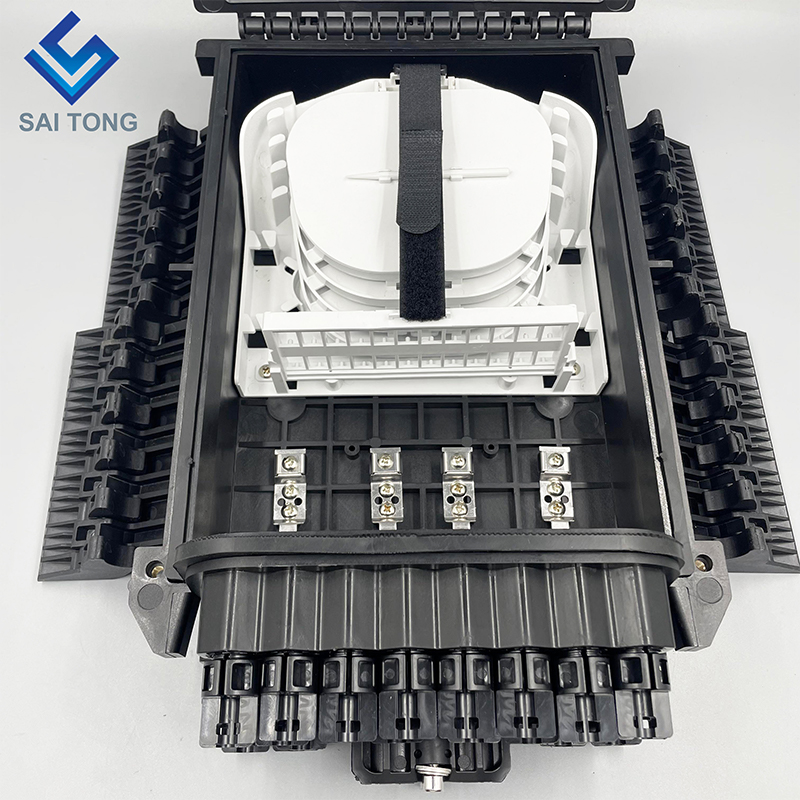 Antennen-/Untergrundverteilerkasten 2/6 Ports IP68 24-teiliger Glasfaser-Adapter NAP-Kasten Schacht optischer Verbindungsverschluss für FTTH