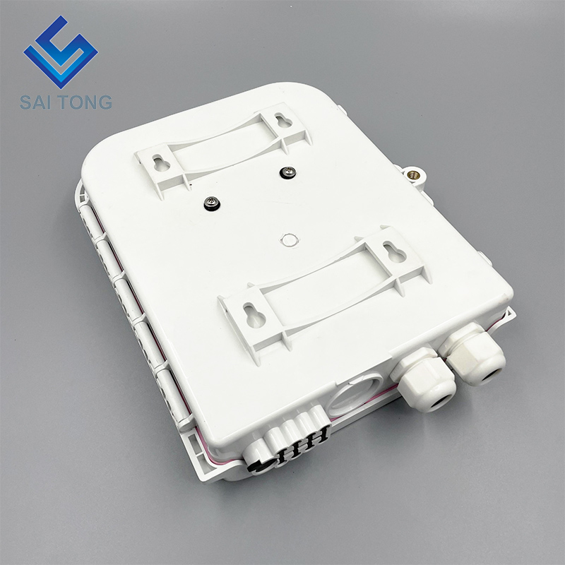 China Factory 48-Kern-FTTH-Box-PLC-Splitter 4-fach optischer Verteilerkasten 2 in 8-Port-NAP für Glasfasergeräte