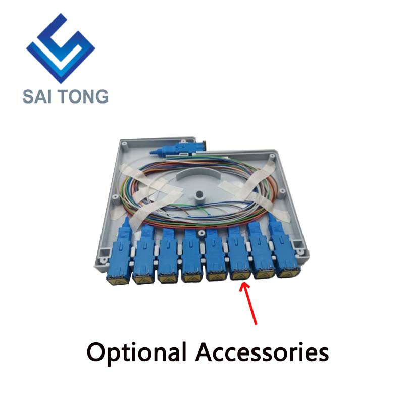 Indonesien-Stil mit zwei Türen, 3 Eingängen und 16 Ausgängen, Glasfaserverteilerkasten, 16 Kerne, 2 Stück, 2 x 8 Plc-Splitter, optischer Verteilungspunkt