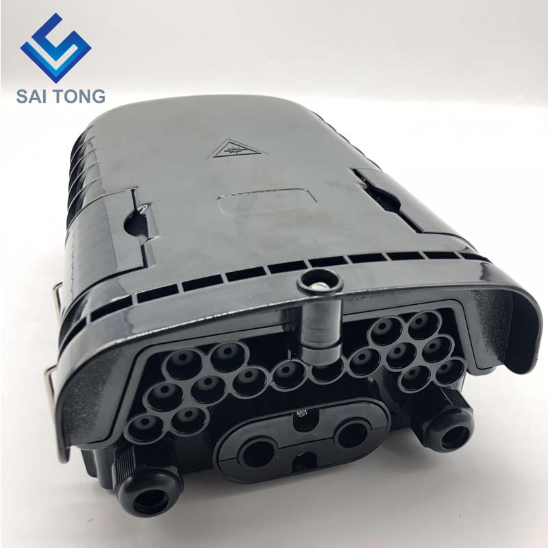 Saitong Made16 Core Glasfaser-Gehäusebox PLC FTTH FTTX FTTP Fiber Termination Box IP65 Outdoor Optical Fiber Joint Box Nap