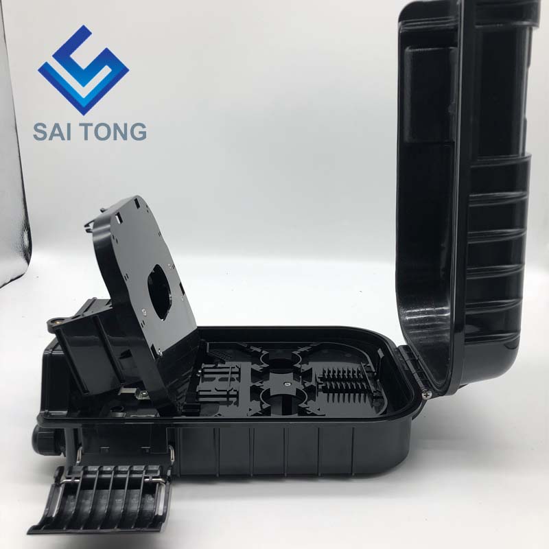 Saitong Made16 Core Glasfaser-Gehäusebox PLC FTTH FTTX FTTP Fiber Termination Box IP65 Outdoor Optical Fiber Joint Box Nap