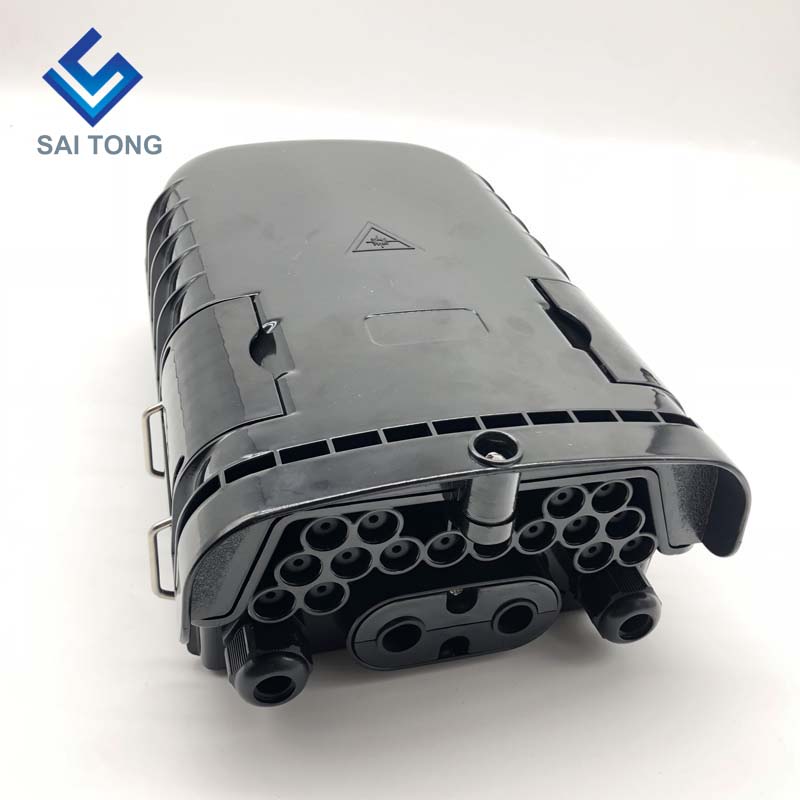 Saitong 16 Core Glasfaser-Verschlussbox sc FTTH FTTX FTTP Fiber Termination Box IP65 Outdoor Optical Fiber Joint Box NEUER Stil