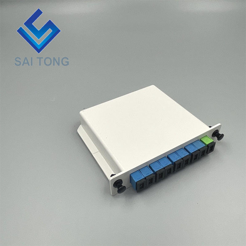 SC/UPC 1 x 8 Glasfaser-SPS-Splitter, Mini-Rohr-Splitter, SPS-Splitter, wasserdicht, SC UPC LGX-Box, Kassettentyp