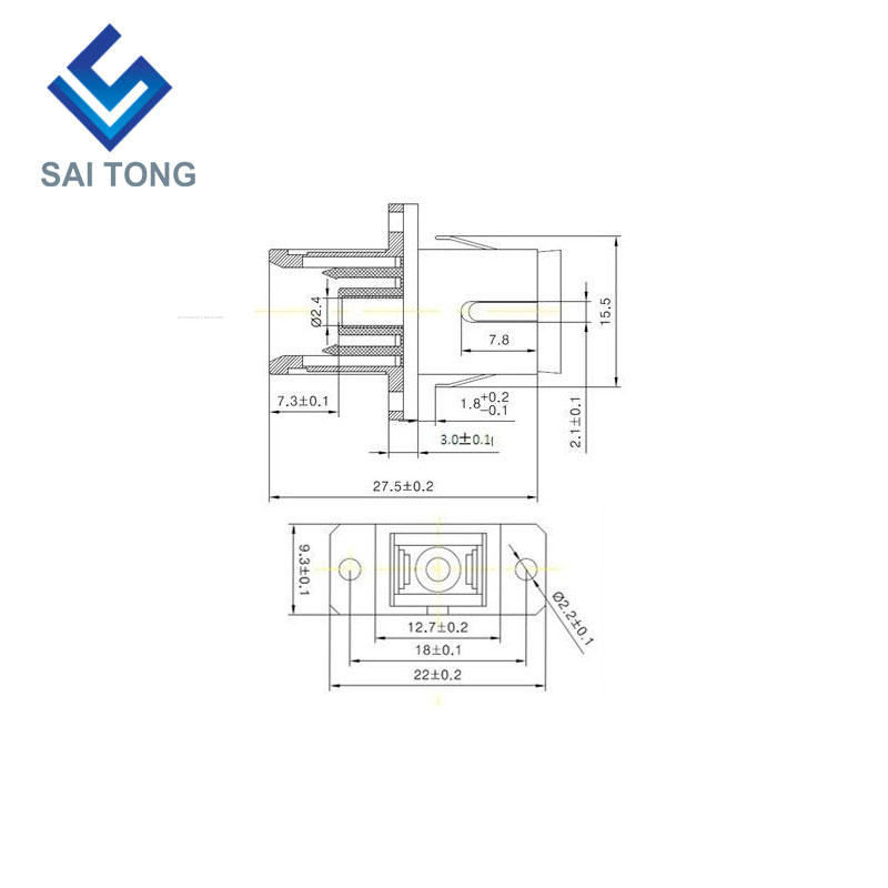 SC-SC APC SM Simplex-Glasfaserstecker Günstiger Preis SC/APC-Faseradapter für Glasfasertests