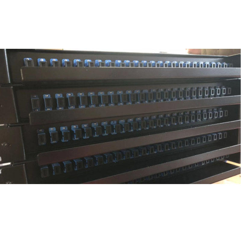 2022 ODF verschiebbares SC/UPC/APC 24-Port-LC-48-Kern-Glasfaser-Patchpanel odf FTTH SC/FC/ST/LC-Rackmontage-Abschlussbox