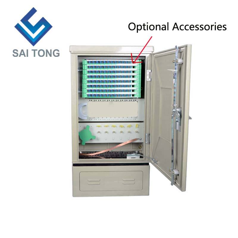 Saitong FTTH 96-Kern-Glasfaserschränke SMC-Glasfaserverteilungs-Kreuzverbindungsschrank Glasfaser-FTTH-Verteilerschrank