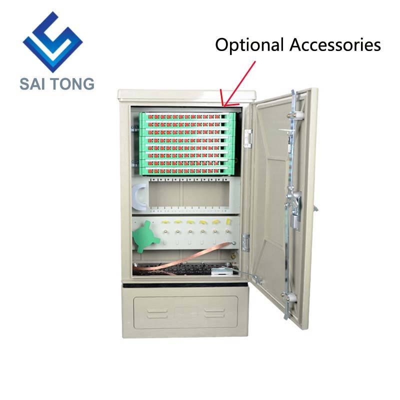 Saitong FTTH 96-Kern-Glasfaserschränke SMC-Glasfaserverteilungs-Kreuzverbindungsschrank Glasfaser-FTTH-Verteilerschrank